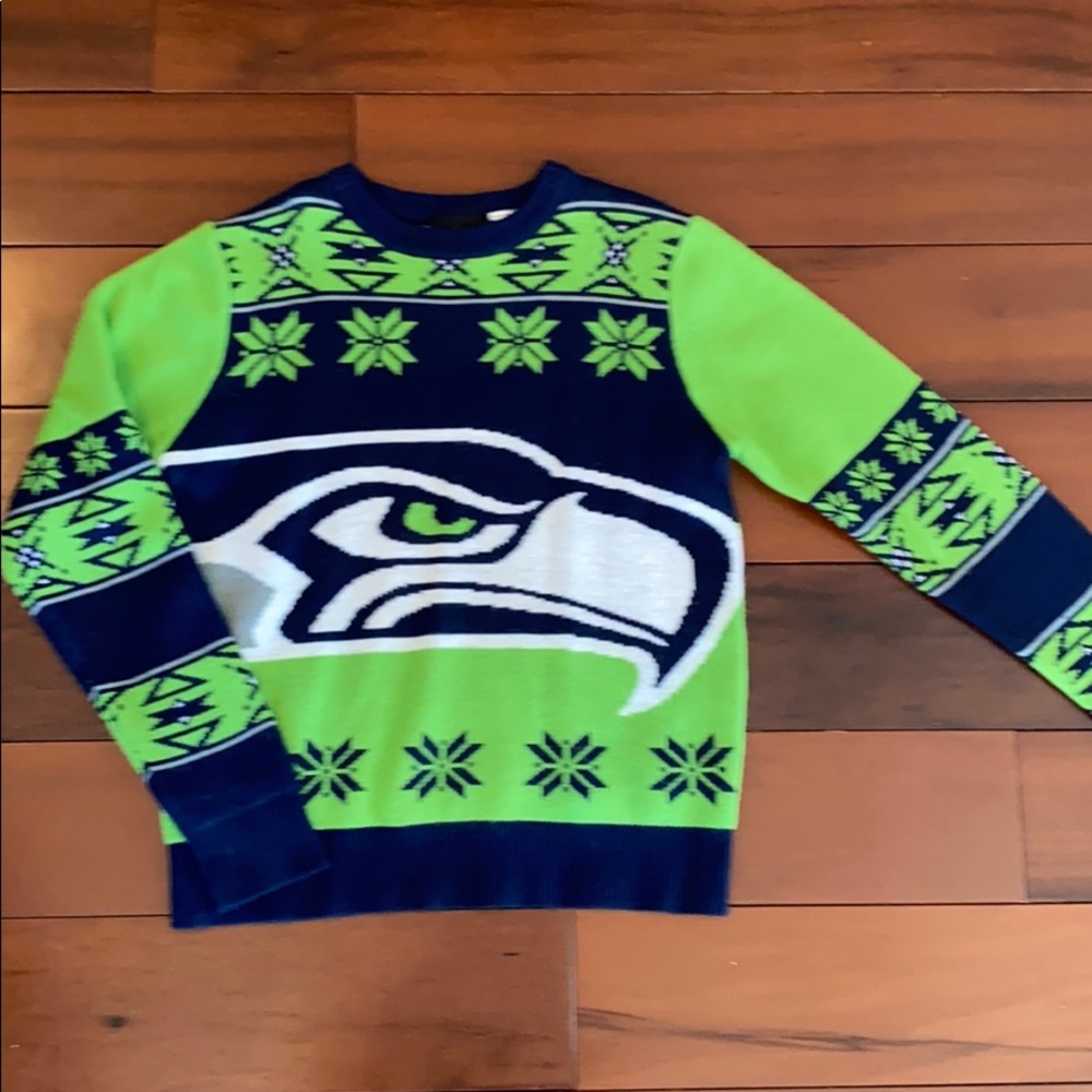 NFL Seattle Seahawks ugly chrstmas sweater